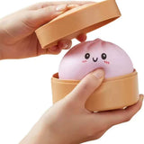 Mystery Squishy Dumpling Bun - Solid Colour - Funky Gifts NZ