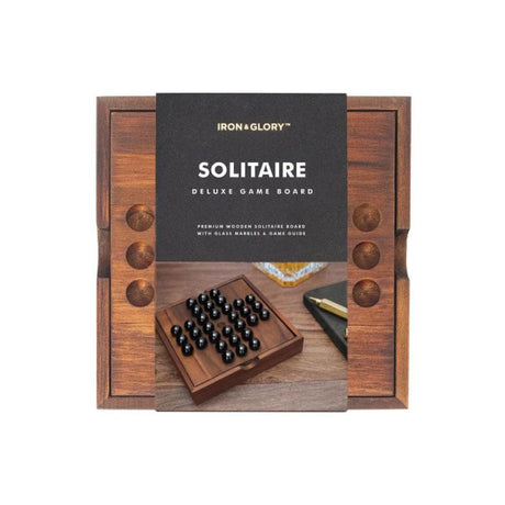 Solitaire Deluxe Puzzle Board - Funky Gifts NZ