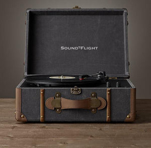 SoundFlight Trunk Encoding Retro Record Player - Funky Gifts NZ
