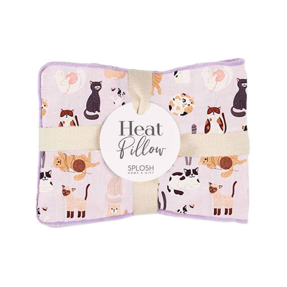 Cats Heat Pillow - Funky Gifts NZ