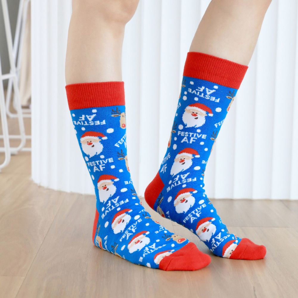Splosh Christmas Socks - AF Santa - Funky Gifts NZ