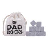 Dad Rocks Whisky Stones - Funky Gifts NZ