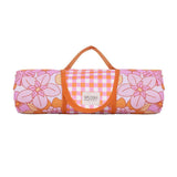 Floral Picnic Rug - Pink Retro - Funky Gifts NZ