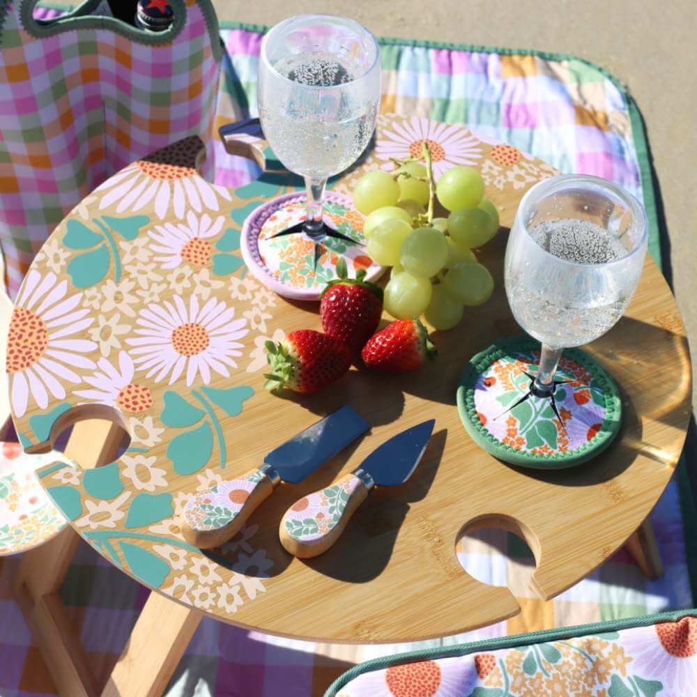 Foldable Picnic Table - Green Spring - Funky Gifts NZ