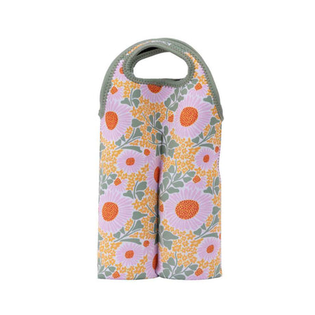 Picnic Double Wine Cooler - Green Spring - Funky Gifts NZ