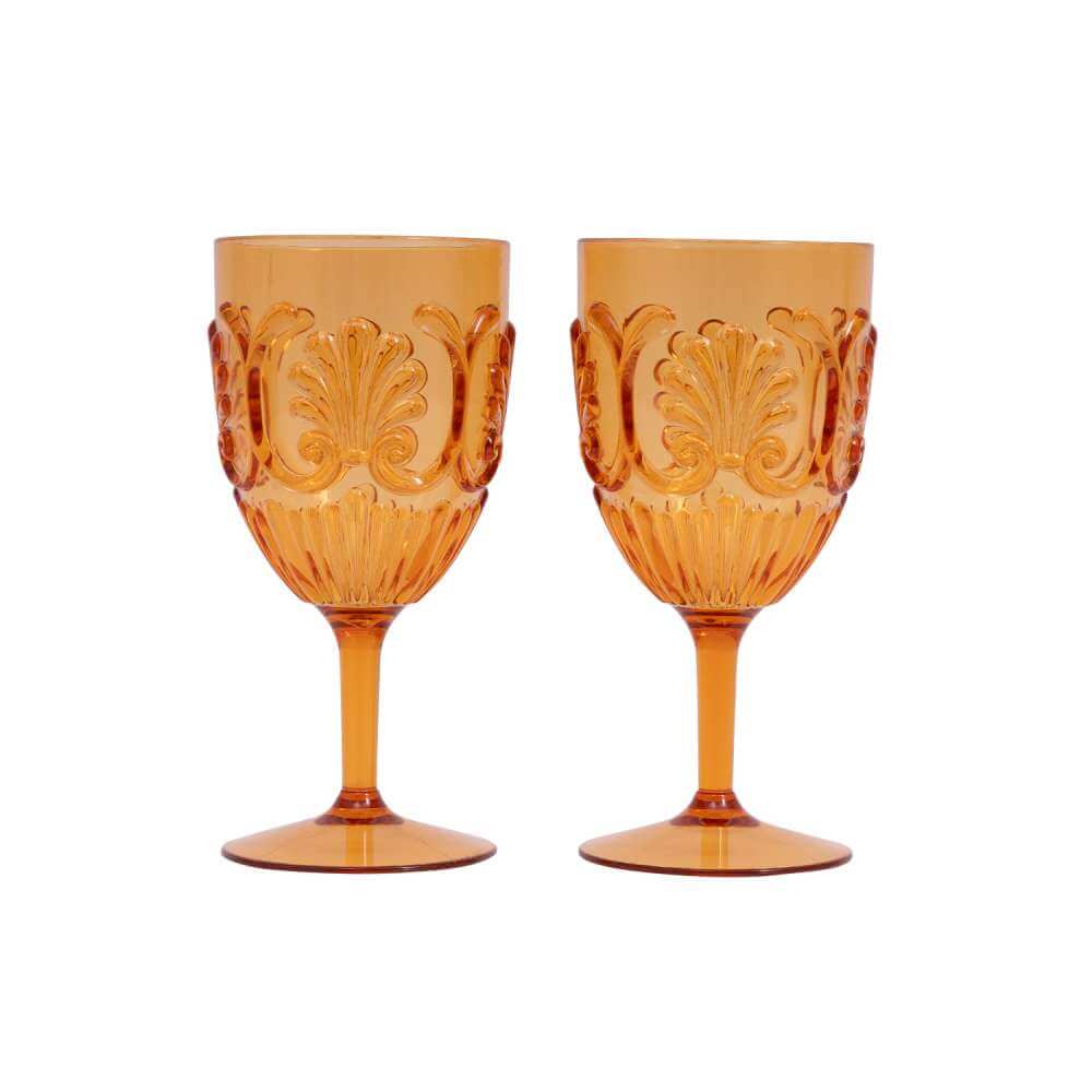 Picnic Wine Glasses - Retro - Funky Gifts NZ
