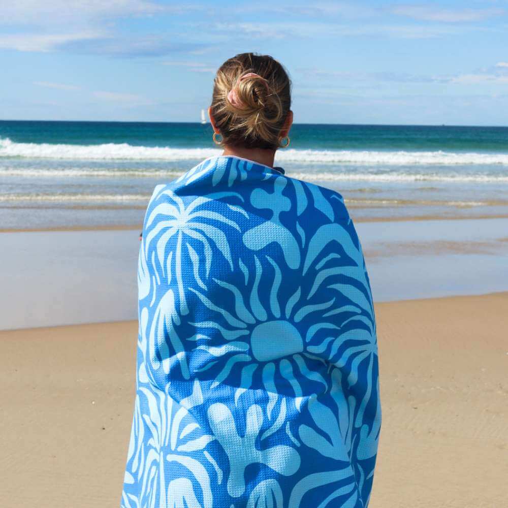 Beach Sand Free Towel - Sun - Funky Gifts NZ