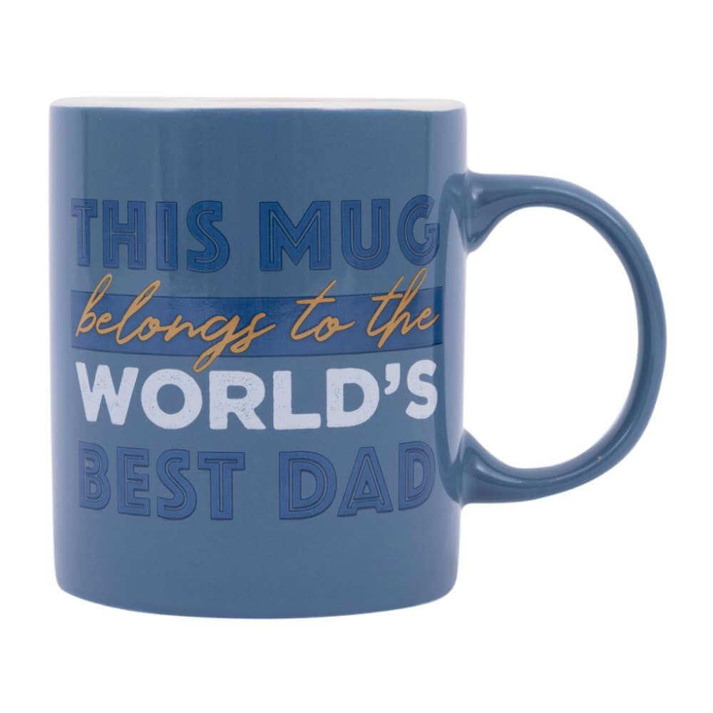 Worlds Best Dad Mug - Funky Gifts NZ