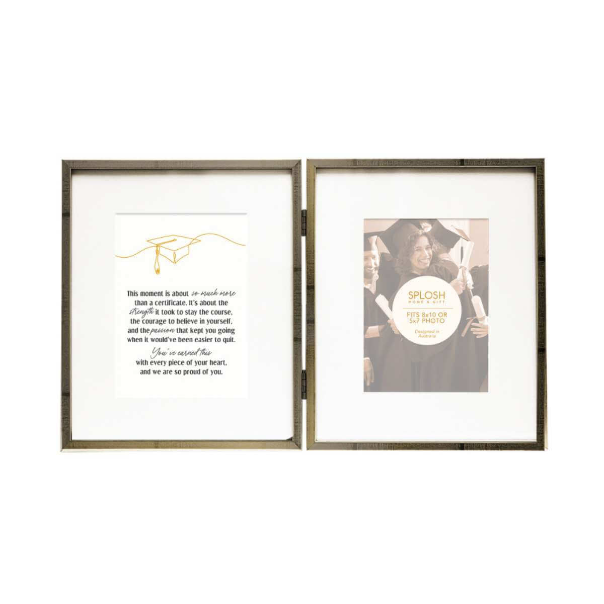 Graduation Double Frame - Funky Gifts NZ