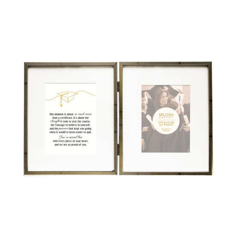 Graduation Double Frame - Funky Gifts NZ