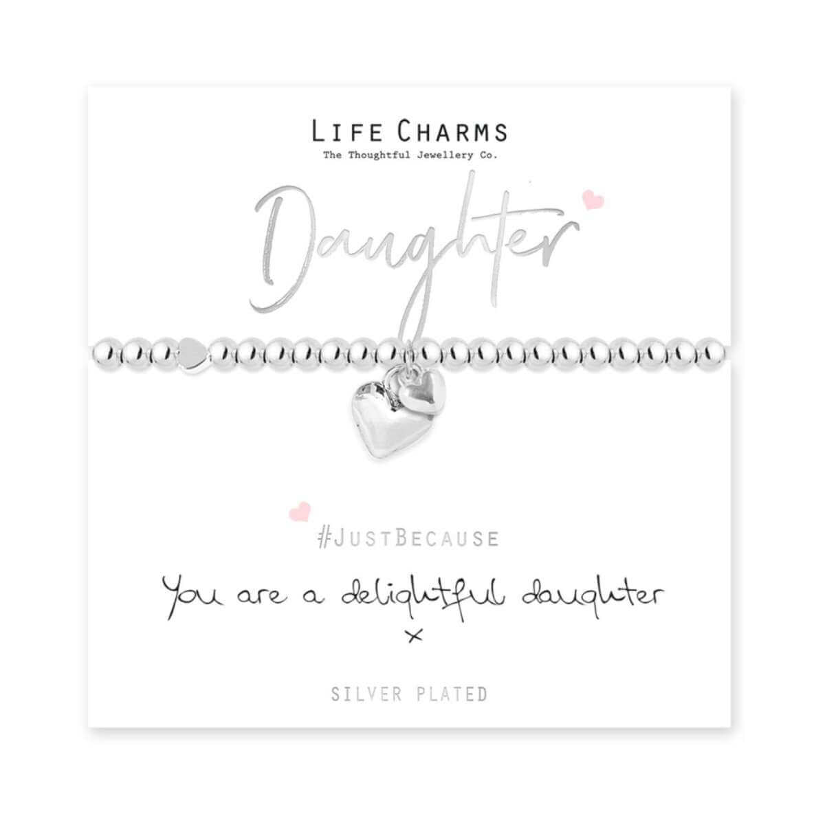 Life Charms Bracelet - Daughter - Funky Gifts NZ
