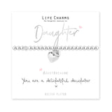 Life Charms Bracelet - Daughter - Funky Gifts NZ