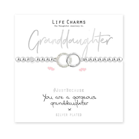 Life Charms Bracelet - Granddaughter - Funky Gifts NZ