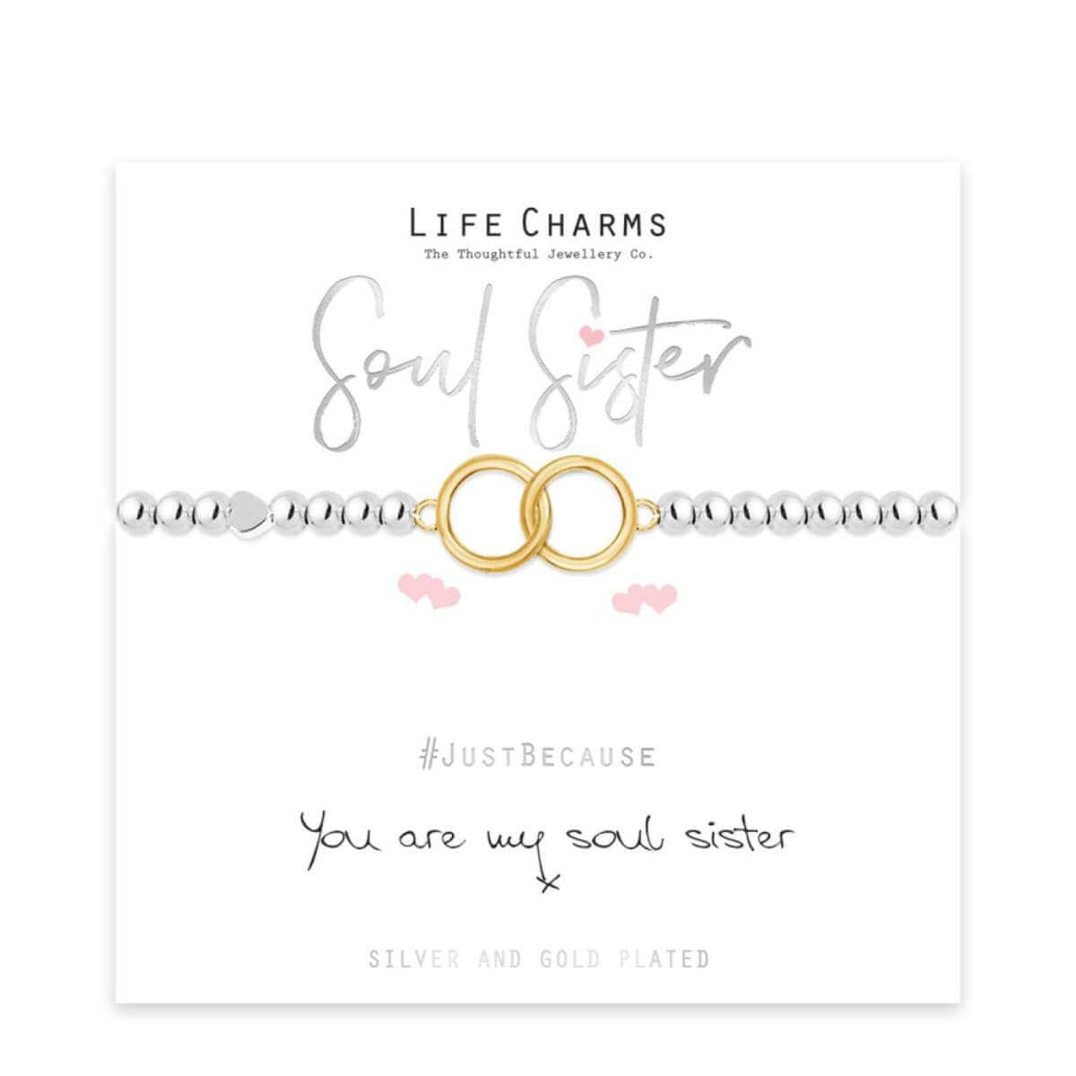 Life Charms Bracelet - Soul Sister - Funky Gifts NZ