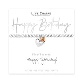 Life Charms Bracelet - Happy Birthday - Funky Gifts NZ