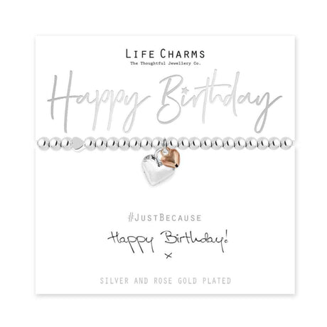 Life Charms Bracelet - Happy Birthday - Funky Gifts NZ