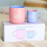 Mum & Baby Bear Mug Set - Funky Gifts NZ