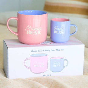 Mum & Baby Bear Mug Set - Funky Gifts NZ