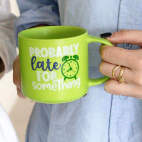 Cheeky Mug - Late - Funky Gifts NZ