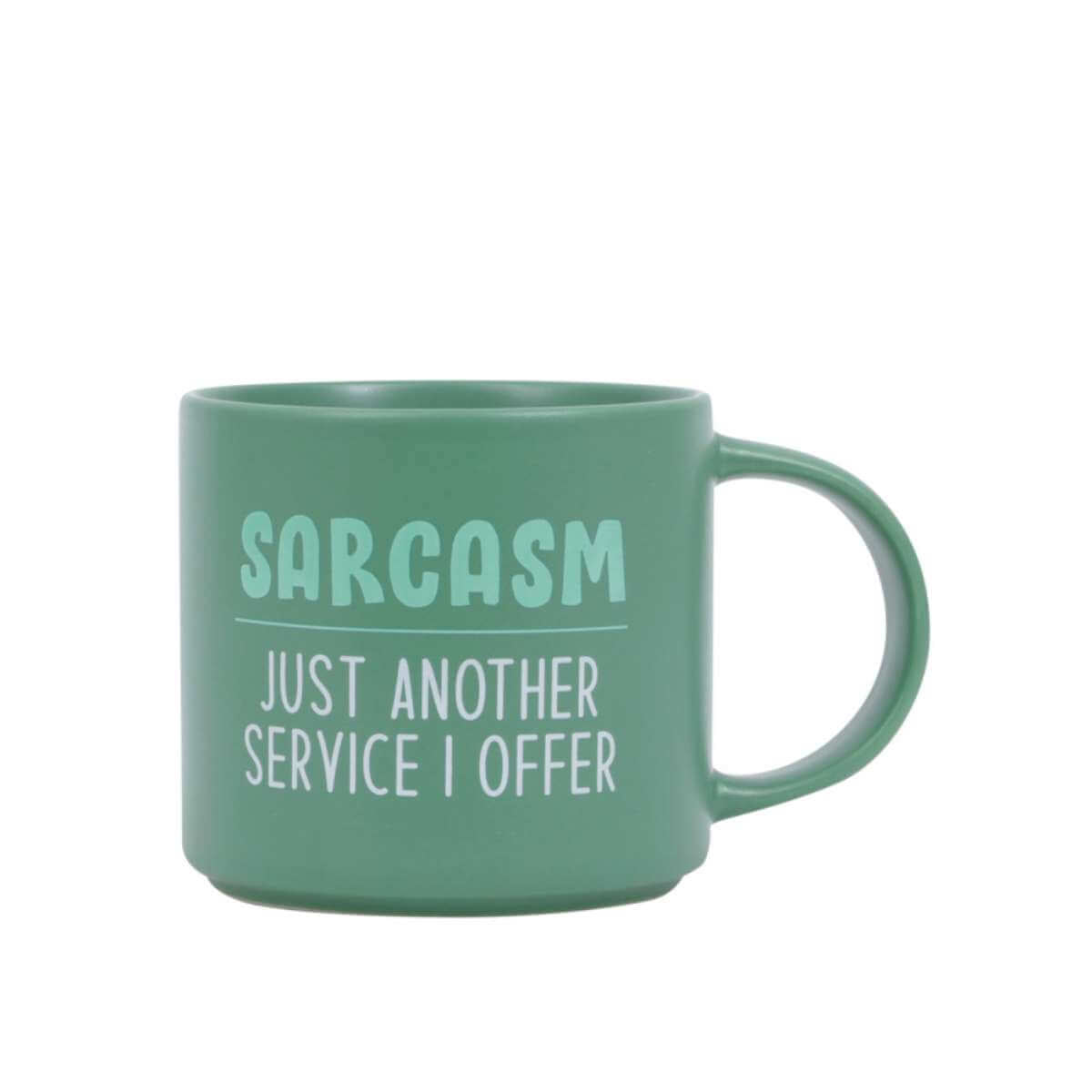 Cheeky Mug - Sarcasm - Funky Gifts NZ