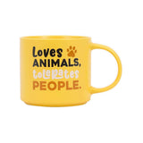 Cheeky Mug - Loves Animals - Funky Gifts NZ