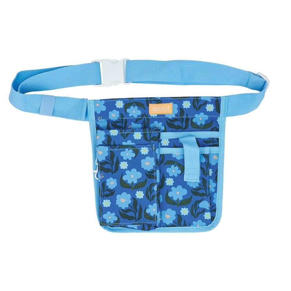 Sprout Half Waist Garden Tool Belt - Nocturnal Bloom - Funky Gifts NZ