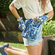 Sprout Half Waist Garden Tool Belt - Nocturnal Bloom - Funky Gifts NZ