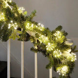 Starburst Silver Garland 5m - Funky Gifts NZ