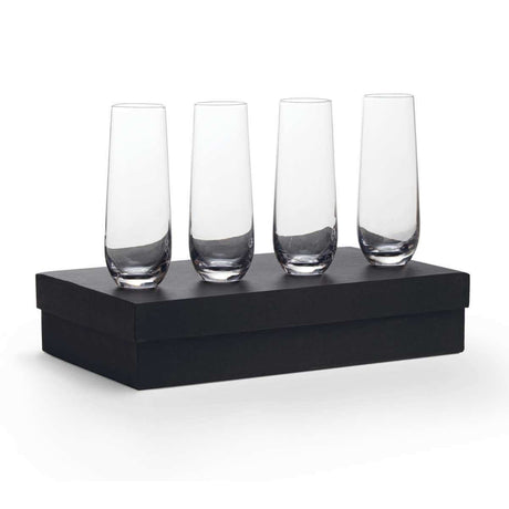 Stemless Champagne Flutes - Funky Gifts NZ