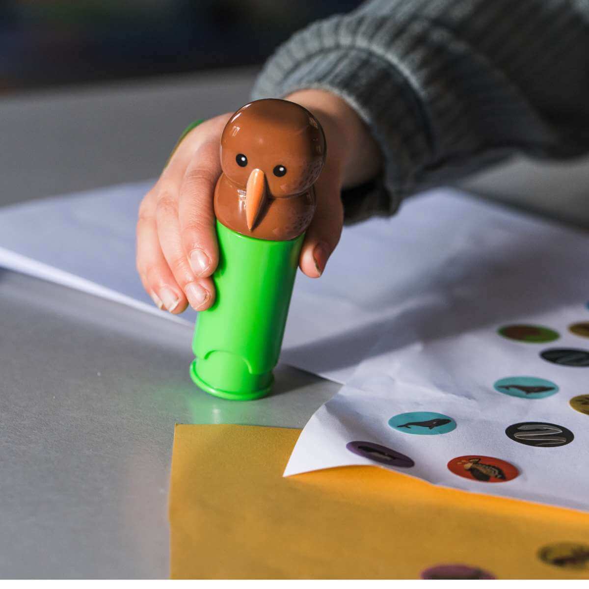 Sticker Stamper – Aotearoa Animals – Funky Gifts NZ