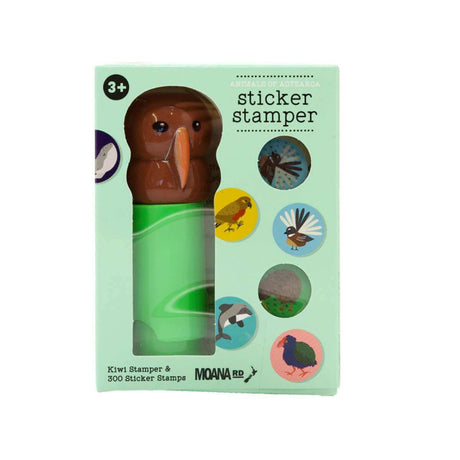 Sticker Stamper – Aotearoa Animals - Funky Gifts NZ