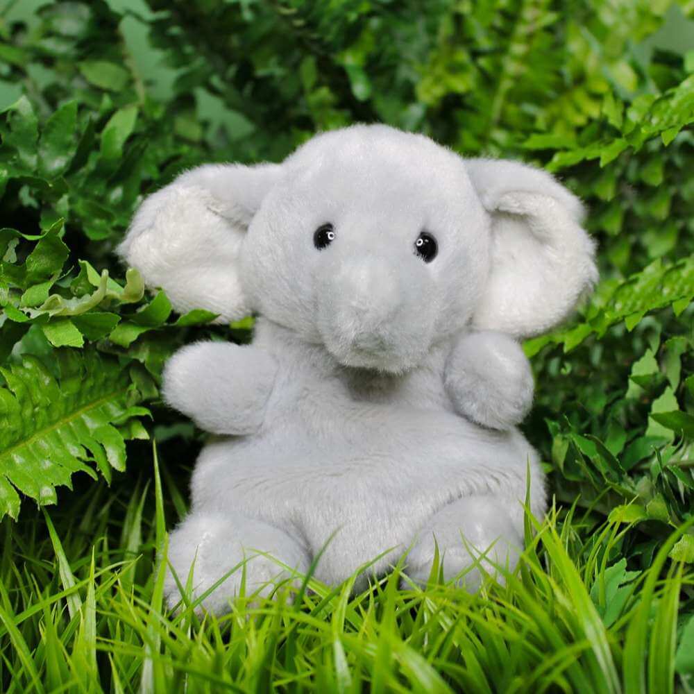 Palm Pals 5 Inch Stomps The Elephant Plush Toy - Owl & Goose Gifts