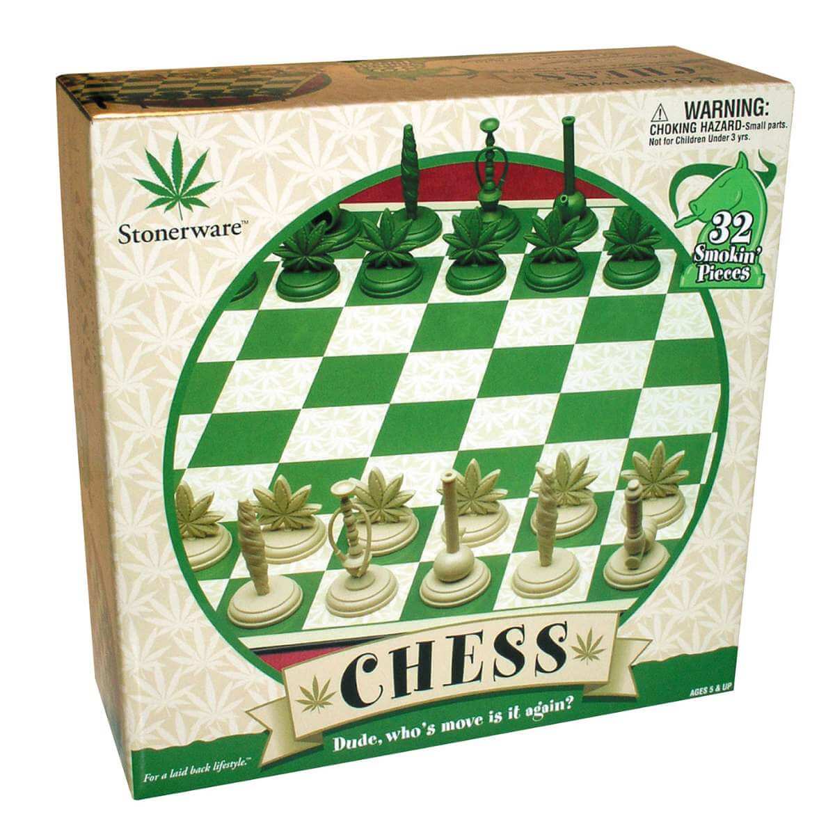 Stonerware Chess Set - Funky Gifts NZ