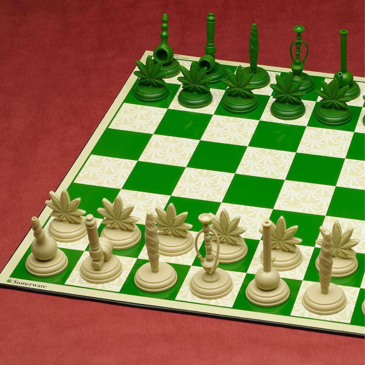Stonerware Chess Set - Funky Gifts NZ