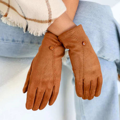 Stretch Gloves - Tan - Funky Gifts NZ