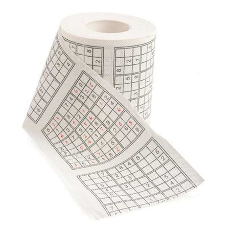 Sudoku Toilet Paper - Funky Gifts NZ