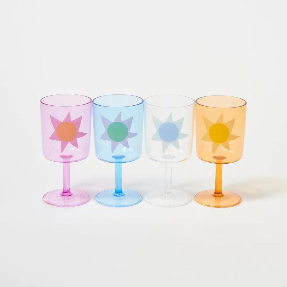 SunnyLife Poolside Wine Glass Utopia - Funky Gifts NZ