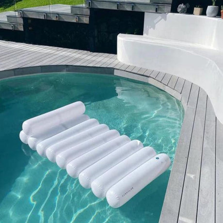 SunnyLife The Resort Tube Lilo Float White - Funky Gifts NZ