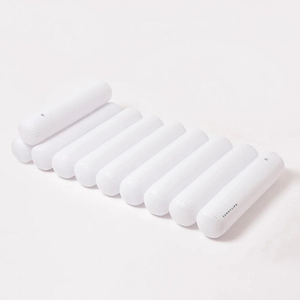 SunnyLife The Resort Tube Lilo Float White - Funky Gifts NZ