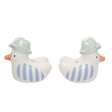 SunnyLife Inflatable Arm Bands Sid The Seagull Blue - Funky Gifts NZ