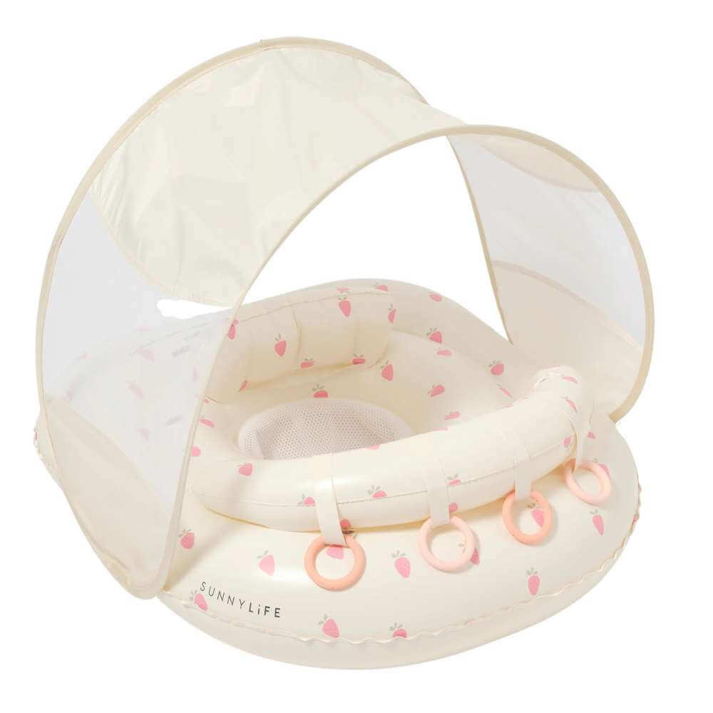 SunnyLife Interactive Baby Float Strawberry Sunshine - Funky Gifts NZ