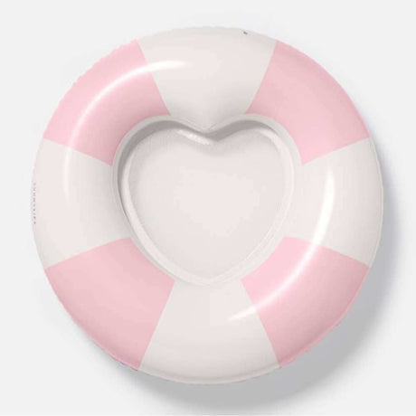 SunnyLife Tube Pool Ring Stole My Heart Pink - Funky Gifts NZ
