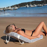 SunnyLife Take Anywhere Folding Chair Resort Stripe - Funky Gifts NZ
