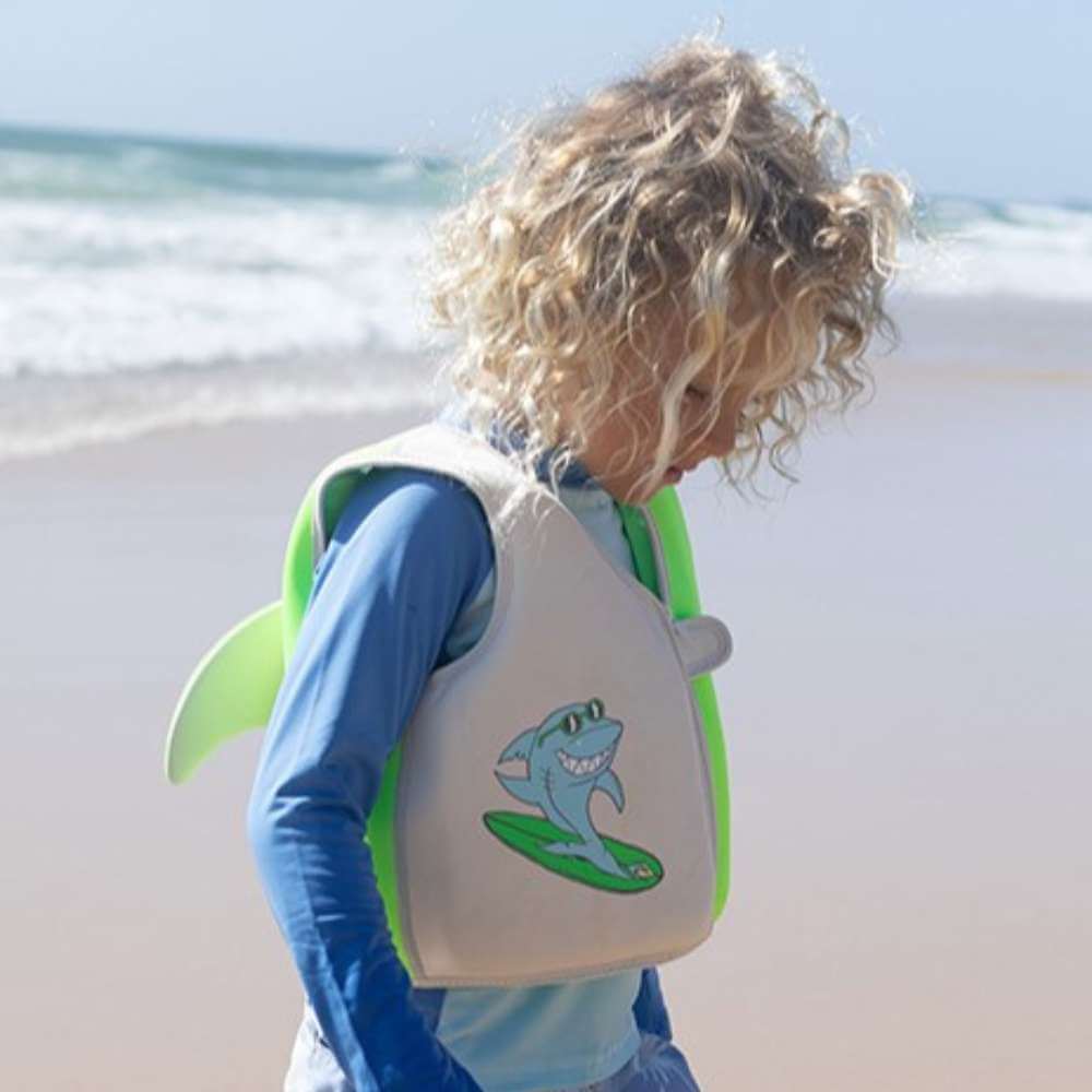 SunnyLife x Ripcurl Swim Vest Shred Shark - Funky Gifts NZ