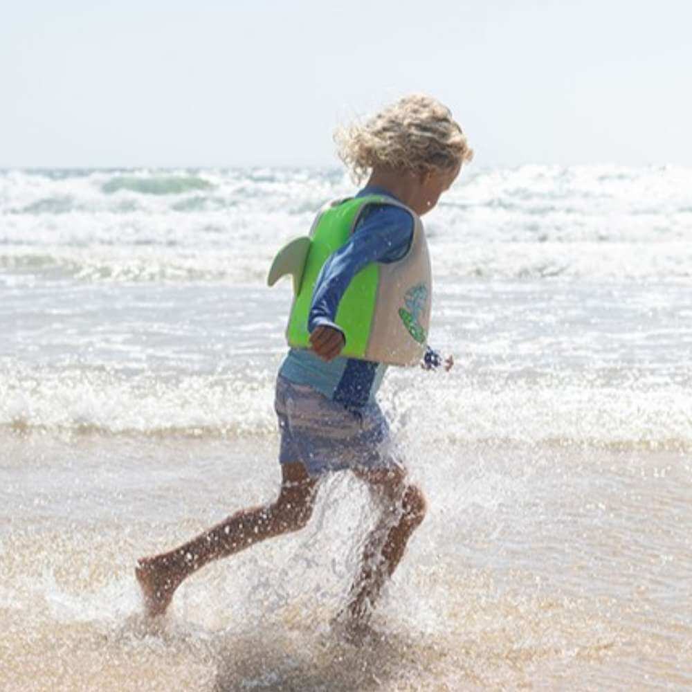 SunnyLife x Ripcurl Swim Vest Shred Shark - Funky Gifts NZ