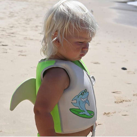 SunnyLife x Ripcurl Swim Vest Shred Shark - Funky Gifts NZ