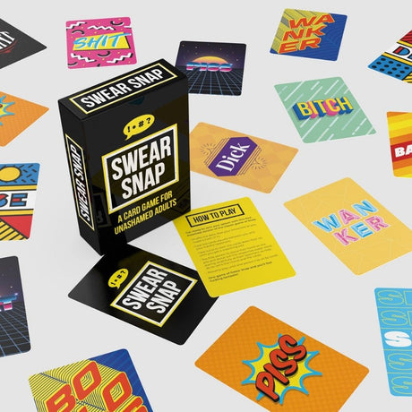 Swear Snap Card Game - Funky Gifts NZ