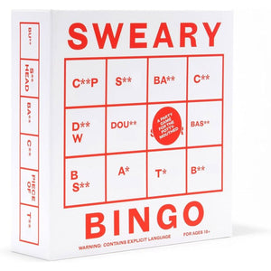 Sweary Bingo - Funky Gifts NZ