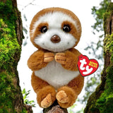 TY Beanie Stella Brown Sloth - Funky Gifts NZ