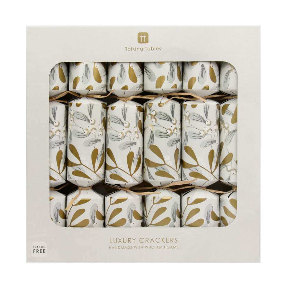 Botanical Mistletoe Christmas Cracker - Funky Gifts NZ